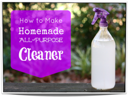 how to make your own natural all purpose cleaner