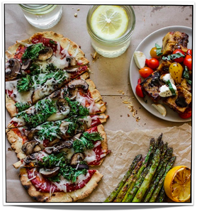 vegan & gluten free pizza crust