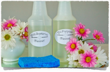make your own natural cleaning products
