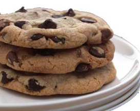 vegan & gluten free chocolate chip cookies